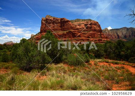 Sedona Arizona surrounding Red Rock Country 102956629