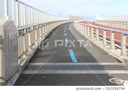 Myoden Bridge in Ichikawa City, Chiba Prefecture 102956794