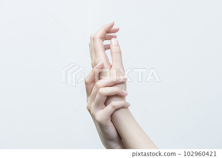 Beautiful woman's hand image 3 102960421