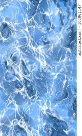 Water surface seen from directly above [illustration] 102961147