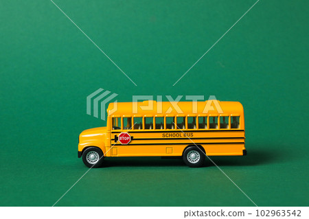 Concept of school education with school accessories, space for text 102963542