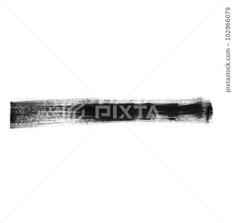 Black brush stroke isolated on a white background. Stock design element Black brush stroke isolated on a white background. Stock design element 102966079