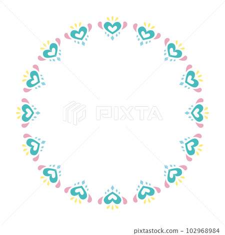 heart frame mint heart frame mint 102968984