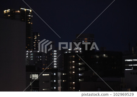 Night view of Gotanda Night view of Gotanda 102969529