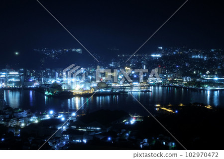 Nagasaki night view Nagasaki night view 102970472
