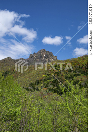 一座充滿活力的春秋葉山 102971019