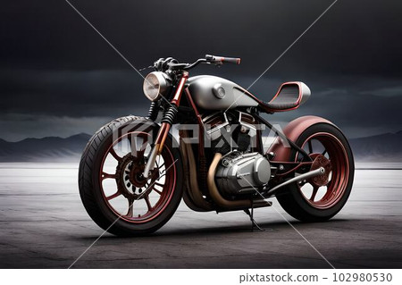 [AI generation] Custom bike (008) 102980530