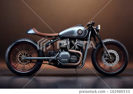[AI generation] Custom bike (010) 102980533