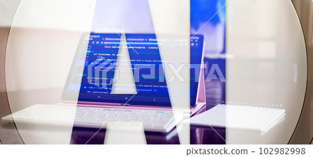 ?hatbot artificial coding coding background Digital software development. ?hatbot artificial coding coding background Digital software development. 102982998