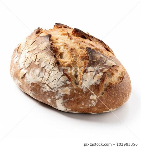 平原之痛（Pain de Campagne） 白底AI生成圖像 Generative AI 102983356