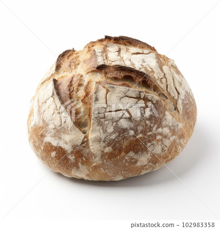 平原之痛（Pain de Campagne） 白底AI生成圖像 Generative AI 102983358