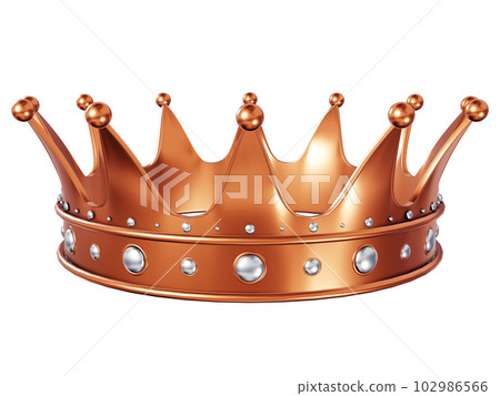 Illustration of a copper crown 102986566