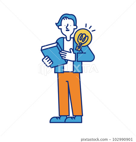 A man working in a patent and intellectual property profession A man working in a patent and intellectual property profession 102990901