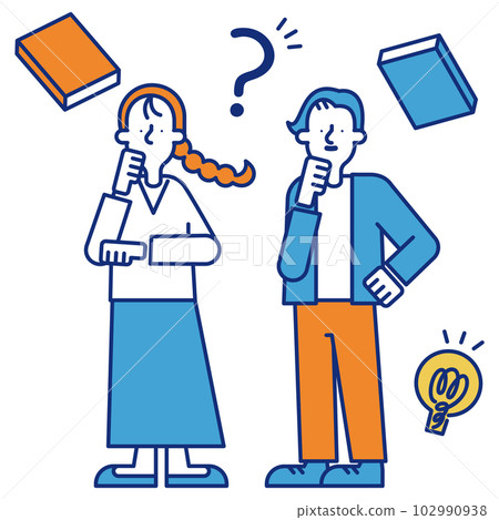 從事專利知識產權職業的男性和女性 102990938