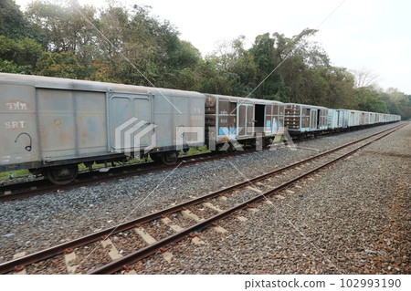 泰國國家鐵路舊貨車 泰國國家鐵路舊貨車 102993190