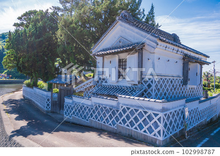 （靜岡縣松崎町）Namako 牆壁街道和建築物 102998787