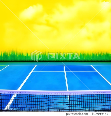 黃昏的網球場 102999347