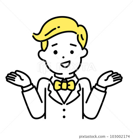 插圖系列可愛的人_有錢人_驚訝 插圖系列可愛的人_有錢人_驚訝 103002174