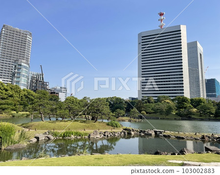 晴天的芝離宮庭園 103002883