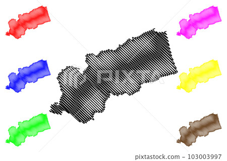 Ascoli Piceno province (Italy, Italian Republic, Marche or The Marches region) map vector illustration, scribble sketch Province of Ascoli Piceno map Ascoli Piceno province (Italy, Italian Republic, Marche or The Marches region) map vector illustration, scribble sketch Province of Ascoli Piceno map 103003997