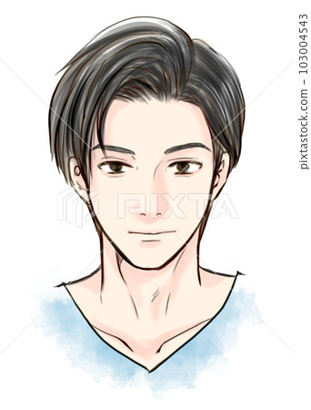 handsome man face handsome man face 103004543