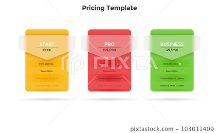 Modern Vector Infographic Template 103011409