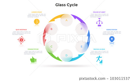 Modern Vector Infographic Template 103011537