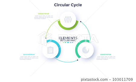 Modern Vector Infographic Template 103011709