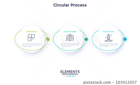 Modern Vector Infographic Template 103012057