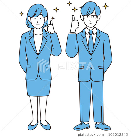 做出閃閃發光的內臟姿勢的新員工 做出閃閃發光的內臟姿勢的新員工 103012243