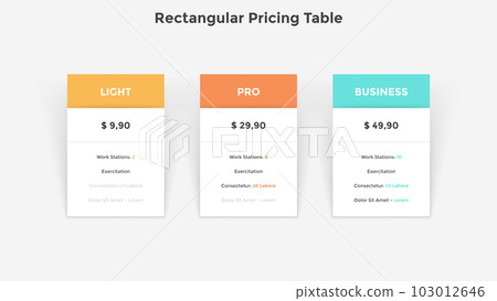 Modern Vector Infographic Template 103012646