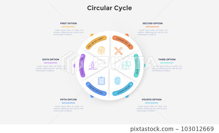 Modern Vector Infographic Template Modern Vector Infographic Template 103012669