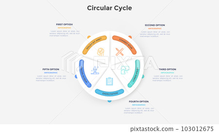 Modern Vector Infographic Template Modern Vector Infographic Template 103012675