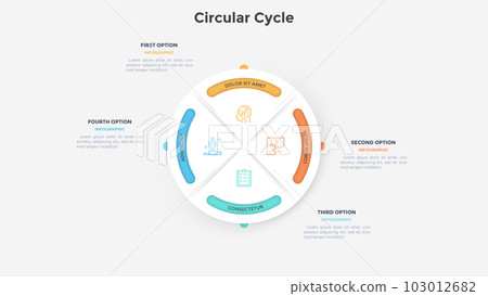 Modern Vector Infographic Template Modern Vector Infographic Template 103012682