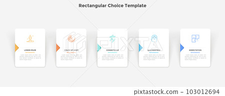 Modern Vector Infographic Template Modern Vector Infographic Template 103012694