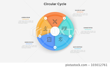 Modern Vector Infographic Template Modern Vector Infographic Template 103012761