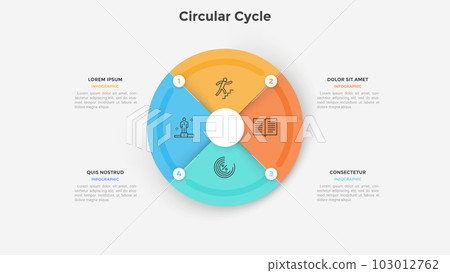 Modern Vector Infographic Template Modern Vector Infographic Template 103012762
