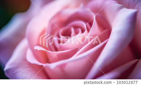 Pink rose background. Illustration AI Generative 103012877