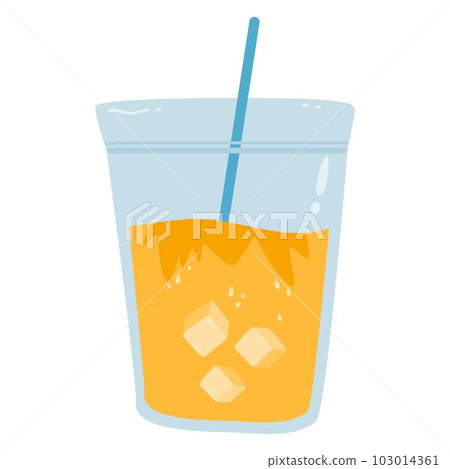 plastic of orange juice plastic of orange juice 103014361