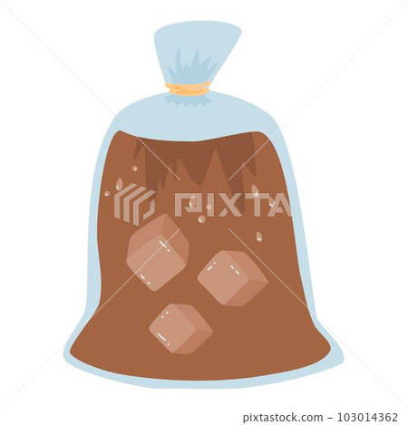 tea with ice cubes 103014362