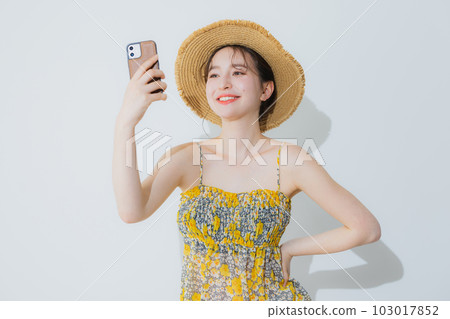 Summer skin care smartphone Summer skin care smartphone 103017852
