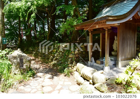 島田市鳳來橋南岸步道和鳳來吉祥天女 103022076