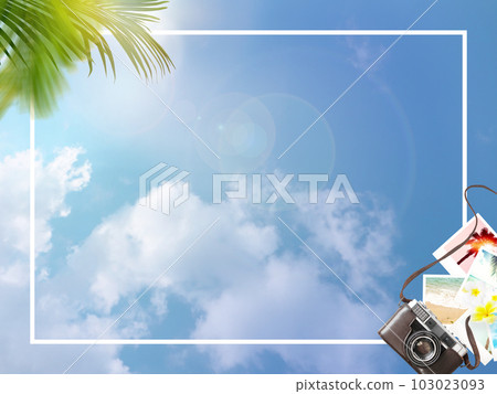 Summer memories image material 103023093