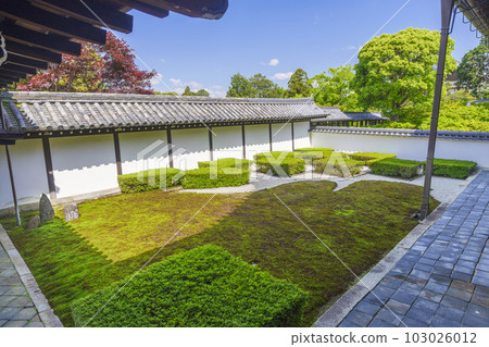 Tofukuji Honbo Garden Hasso Garden 西園大格子圖案“Ida Garden” 103026012