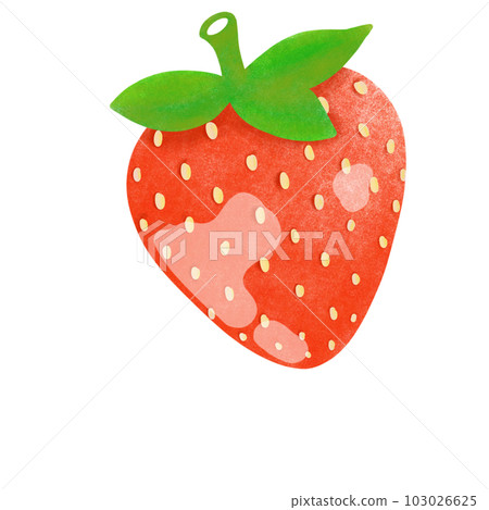 Strawberry yummy is red fruit 103026625