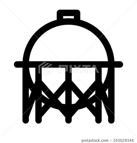 代表能量、氣體的線條樣式圖標 103029348