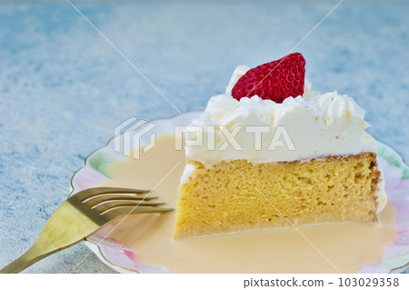 墨西哥甜點 pastel de tres leches 103029358