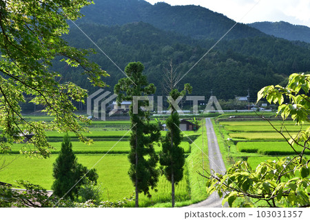 大原村莊風景在京都 大原村莊風景在京都 103031357