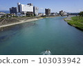 Kuma River Hitoyoshi City after heavy rain in July 2020 103033942