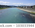 Kuma River Hitoyoshi City after heavy rain in July 2020 103033944